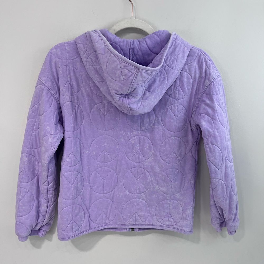 Lucky Brand Youth Light Weight Full Zip Hoodie (Lilac Breeze, 10/12 - Picture 4 of 9